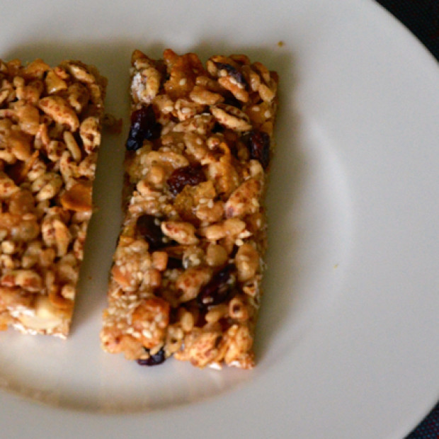 Cereals and Dried Fruits Bars