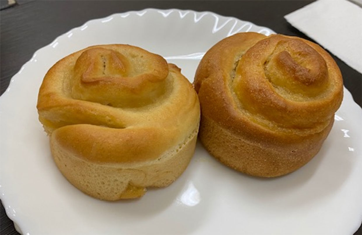 Filled brioche